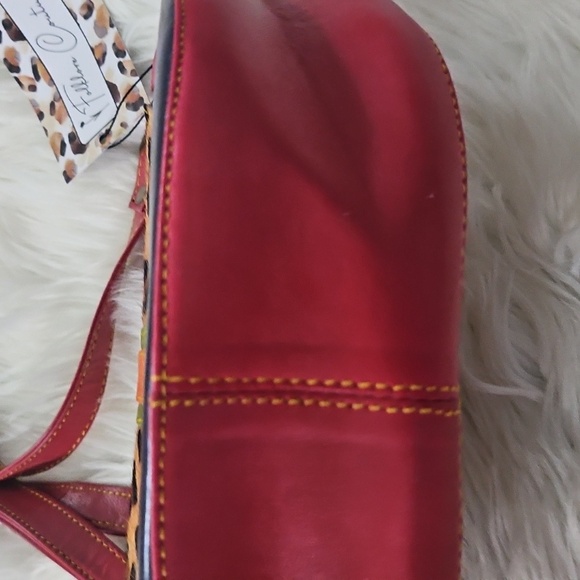 Folklore Couture Multi-Colored Leopard Print Crossbody NWT - Picture 6 of 13
